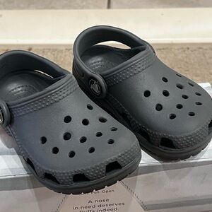 CROCS Kids Charcoal Sandals